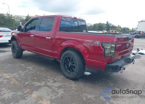 2016 Ford F-150 Xlt из США, поврежденный, VIN 1FTEW1EGXGKF55150